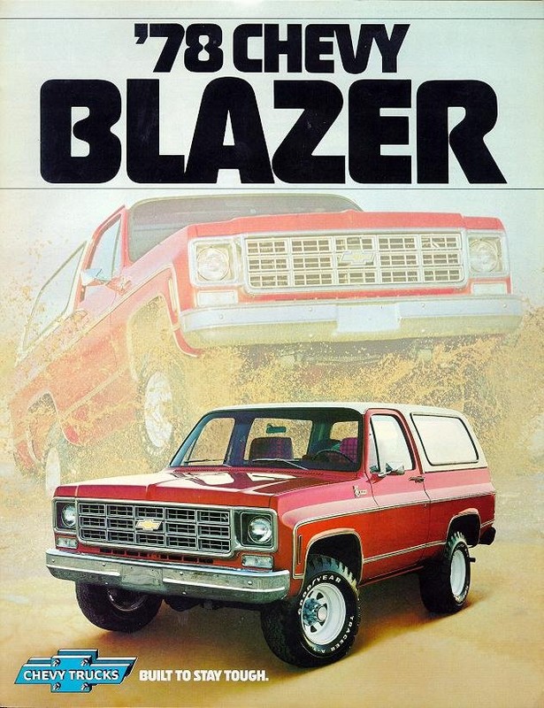 1978 Chevrolet Blazer Brochure Page 2